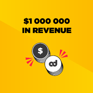 One million dollars for Adshares publishers