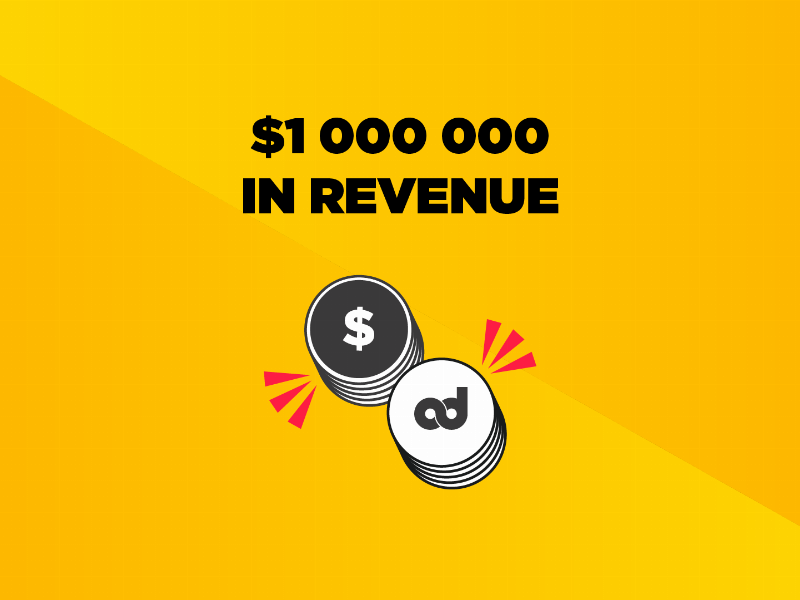 One million dollars for Adshares publishers