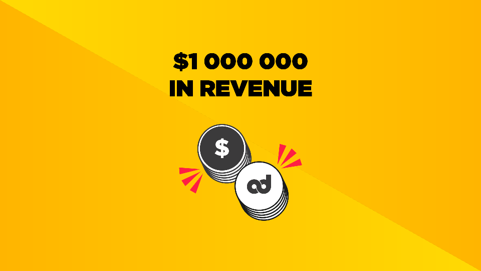 One million dollars for Adshares publishers