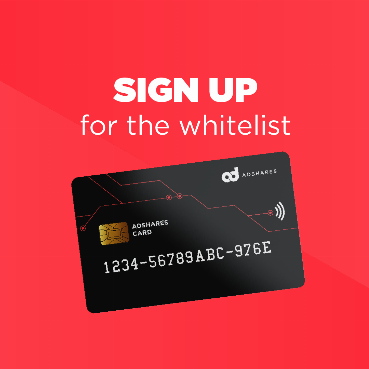 Sign up for card whitelist
